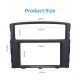 Classic Double Din 2010 Mitsubishi Pajero Car Radio Fascia Stereo Installation Dash Mount Adaptor DVD Frame