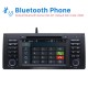 Android 9.0 Radio GPS Navigation DVD Player for 1996-2003 BMW 5 Series E39 520i 523i 525i M5 1994-2001 BMW 7-serie E38 support Canbus Bluetooth Music USB WIFI 1080P HD TV Mirror Link OBD2 Aux