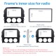 2DIN 2009 Mazda MX-5 Car Radio Fascia Dash Player Stereo Install Panel Trim Vehicle-mounted Car-styling Kit Frame 