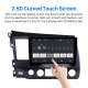 Android 10.0 Autoradio Navigation Aftermarket Stereo for 2006-2011 Honda Civic with 3G WiFi DVD Radio RDS Bluetooth OBD2 Steering Wheel Control AUX