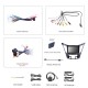 9 inch Android 13.0 Radio GPS navigation system for 2011-2015 Hyundai SONATA with Bluetooth HD 1024*600 touch screen Mirror link OBD2 DVR Rearview camera TV 1080P Video 3G WIFI Steering Wheel Control USB