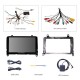HD Touchscreen Stereo for 2019 Toyota Hiace Radio Replacement with GPS Navigation Bluetooth Carplay FM/AM Radio support Rear View Camera WIFI
