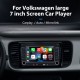 For Volkswagen large 7 inch Carplay Screen Android Auto with Bluetooth support HD Video Steering Wheel learning
