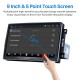 9 inch Android 9.0 2004 2005 2006 2007 Jeep Cherokee Commander Compass Patriot Wrangler GPS Navigation System with Bluetooth 1024*600 Touch Screen TV Tuner USB AUX MP3 Steering Wheel Control 