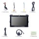 For 2002-2009 Toyota Prado Cruiser 120 Android 10.0 Autoradio DVD Navigation System with 3G WiFi Bluetooth OBD2 Rearview Camera HD 1024*600 Multi-touch Screen