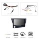 OEM Android 13.0 for 2010 Honda CRZ LHD Radio 9 inch HD Touchscreen with Bluetooth GPS Navigation System Carplay support DSP