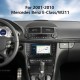 Carplay Radio 7 inch Android 14.0 Touchscreen GPS Navigation for 2001 2002 2003-2010 Mercedes Benz E W211 with Bluetooth WIFI support SWC TPMS