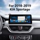 Android 12.0 HD Touchscreen 12.3 inch For 2018-2019 KIA Sportage Radio GPS Navigation System with Bluetooth support Carplay