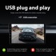 AR Navigation Recorder 2K Dash Camera Car Dvr ADAS USB with 1080P HD Vision 170°ultra wide angle