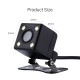 Seicane Hot Selling HD High definition 170 Degree Wide Angle Vision for Parking Car Reverse Rear View Backup Camera