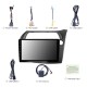 9 Inch HD Touchscreen for 2005 Honda Civic European Radio Car Stereo System with Bluetooth Support DVR Picture in Picture
