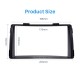 Black Double Din 2010 KIA SORENTO Car Radio Fascia Trim Install Frame Autostereo Adapter Dash Kit