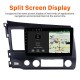 10.1 inch Android 13.0 for 2006-2011 Honda Civic Radio GPS Navigation System With HD Touchscreen Bluetooth support Carplay OBD2