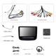 10.1 inch Android 13.0 GPS Navigation Radio for 2016-2018 chevy Chevrolet Equinox with HD Touchscreen Bluetooth USB support Carplay TPMS