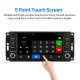 7 inch Android 13.0 for 2011 2012 2013-2017 JEEP WRANGLER RUBICON Stereo GPS navigation system with Bluetooth TouchScreen support Rearview Camera