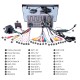OEM Android 8.0 Aftermarket Radio Navigation Bluetooth for 2004-2011 Mercedes Benz CLS W219 CLS350 CLS500 CLS55 with 3G WiFi DVD Auto A/V Mirror Link OBD2