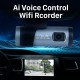 HD 1920x1080P Car Camera Voice Control Wifi Recorder DVR Camera Recording 140 Degree Angle