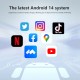 11.5 inch Android 14.0 Universal GPS Navigation Radio with Bluetooth HD Touchscreen WIFI support TPMS DVR Carplay Rearview camera DAB+