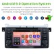 7 Inch Android 9.0 In Dash Radio For 2000-2006 BMW 3 Series M3 E46 316i  Rover 75 MG ZT GPS Navigation Car DVD Player Audio system Bluetooth Radio Music Support Mirror Link 3G WiFi DAB+