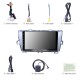 9 inch Android 10.0 HD 1024*600 Touch Screen Radio GPS Car A/V System for 2009-2013 Toyota Prius Left hand driver Bluetooth Music 4G WiFi OBD2 Rearview Camera DVD player Steering Wheel Control AUX DVR USB