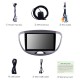 For 2012 Hyundai I10 Low Version Radio Android 11.0 HD Touchscreen 9 inch with Bluetooth GPS Navigation System Carplay support 1080P