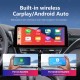 Carplay Android 12.0 12.3 inch HD Touchscreen GPS Navigation Radio for 2021 YOYOTA Camry with Bluetooth support Rearview Camera