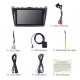 In dash Radio 9 inch HD 1024*600 Touchscreen Android 10.0 For 2008 2009 2010 2011-2015 Mazda 6 Rui wing GPS Navigation System Support Steering Wheel Control DVR OBDII WiFi Backup Camera DAB+
