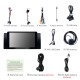 Android 12.0 9 inch HD Touchscreen for 1995-2003 BMW 5 Series E39 X5 E53 Radio GPS Navigation System Bluetooth Carplay support OBD2 DVR