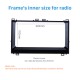 In Dash Car Stereo Fascia Panel Radio Install Frame Dash Bezel Trim kit Mount Kit For 2017+ Toyota Corolla Altis 2 Double DIN No Gap