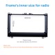 In Dash Car Stereo Fascia Panel Radio Install Frame Dash Bezel Trim kit Mount Kit For 2017+ Toyota Corolla Altis 2 Double DIN No Gap