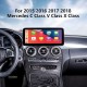 Android 11.0 Carplay NTG5.0 HD Touchscreen 12.3 inch radio for 2015 2016 2017 2018 Mercedes C Class W205 C180 C200 C260 C300 V Class W446 V260 X class X250 X350 GLC COUPE Radio Android Auto GPS Navigation System with Bluetooth