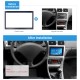 Popular Double Din Car Radio Fascia for 2001-2008 PEUGEOT 307 Plate Frame DVD Panel Dash Kit Stereo Interface