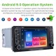 Android 9.0 Multimedia Bluetooth DVD Player for 2002-2011 VW Volkswagen TOUAREG with GPS Radio RDS 3G WiFi Backup Camera Mirror Link OBD2