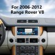 Android 12.0 Carplay 10.25 inch Full Fit Screen for 2006 2007 2008-2012 Range Rover V8 GPS Navigation Radio with bluetooth