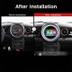 Android 10.0 Car GPS Navigation DVD Player For 2006-2013 BMW Mini Cooper With Radio Bluetooth 1080P Video USB SD Rearview Camera TV DVR 