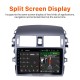 9 Inch For 2008-2010 Toyota Corolla Android 10.0 Capacitive Touch Screen Radio GPS Navigation system with Bluetooth TPMS DVR OBD II Rear camera AUX USB SD 3G WiFi Steering Wheel Control Video 