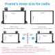 Popular 2Din 2002-2007 Mazda MPV Car Radio Fascia Dash Mount Trim Panel CD DVD Player Installation Frame 