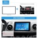 2 Din 178*102mm Black Universal Car Radio Fascia for HONDA automobile CD Trim Radio Frame Refitting Car Kits