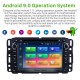 OEM 2007-2013 GMC Yukon Tahoe Acadia Chevy Chevrolet Tahoe Suburban Buick Enclave Android 9.0 Radio Removal with Autoradio GPS Navigation Car A/V System 1024*600 Multi-touch Capacitive Screen Mirror Link OBD2 3G WiFi