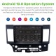 10.1 inch Android 10.0 Radio GPS navigation system for 2007-2015 Mitsubishi LANCER with Bluetooth HD touch screen OBD2 DVR Rearview camera TV 1080P Video USB Steering Wheel Control