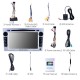 HD 1024*600 Touch Screen Android 9.0 2005-2011 Opel Zafira Multimedia GPS Radio Stereo Replacement with CD DVD Player Bluetooth OBD2 Backup Camera Mirror Link 3G WiFi HD 1080P Video
