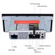 Android 9.0 Radio GPS Navigation DVD Player for 1996-2003 BMW 5 Series E39 520i 523i 525i M5 1994-2001 BMW 7-serie E38 support Canbus Bluetooth Music USB WIFI 1080P HD TV Mirror Link OBD2 Aux