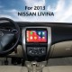 10.1&amp;quot; Android 13.0 HD Touch Screen Aftermarket Radio for 2013 NISSAN LIVINA with Carplay GPS Bluetooth support AHD Camera Steering Wheel Control