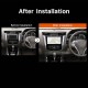10.1 Inch 1024*600 Android 13.0 2011-2016 Nissan NAVARA Frontier NP300/Renault Alaskan Bluetooth GPS Navigation Stereo Head Unit with 1080P Touchscreen Video DAB+ Radio Tuner Steering Wheel Control USB Music 