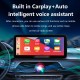 Android 12.0 Carplay 12.3 inch Universal Radio HD Touchscreen Stereo with Bluetooth FM WIFI USB Steering Wheel Control support DVR OBD2