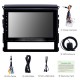 9 inch Android 11.0 Radio for 2015-2018 Toyota Land Cruiser with GPS Navigation HD Touchscreen Bluetooth Carplay Audio System support OBD2 Rearview camera