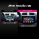 10.1 inch Android 12.0 2003-2007 Honda Accord 7  Radio Bluetooth GPS Navigation System with Car Rearview Camera 3G WiFi  Mirror Link OBD2 1080P Video Steering Wheel Control