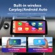 Carplay 12.3 inch HD Touchscreen Android 12.0 for 2004 2005 2006-2012 Mercedes-Benz B200 GPS Navigation Android Auto Head Unit Support DAB+ OBDII WiFi Steering Wheel Control