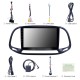 HD Touchscreen 9 inch Android 14.0 for 2015 2016 2017 2018 2019 Fiat Doblo Radio GPS Navigation System with Bluetooth support Carplay