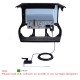 High Quality Mini Portable High Quality Sound Digital Radio Receiver DAB+ Radio Tuner with RDS function USB Interface Omni-directional antenna